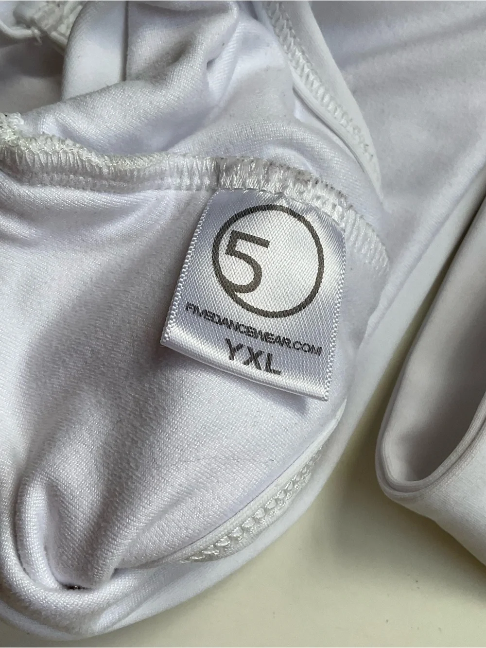 Five Dancewear White Maverick Bra